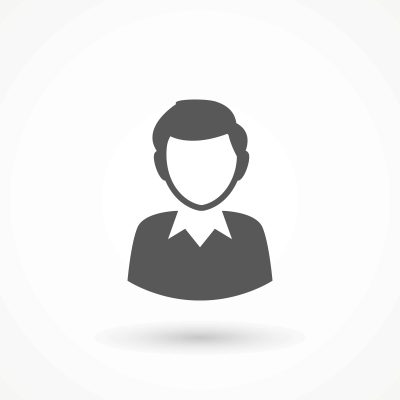 Male avatar icon suitable for info graphics, websites and print media and interfaces. User vector of man in business suit Businessman icon